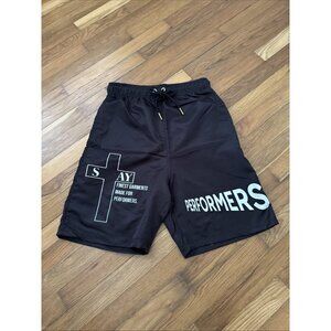 Stay Ribelle Men's Black Shorts Performers Size L